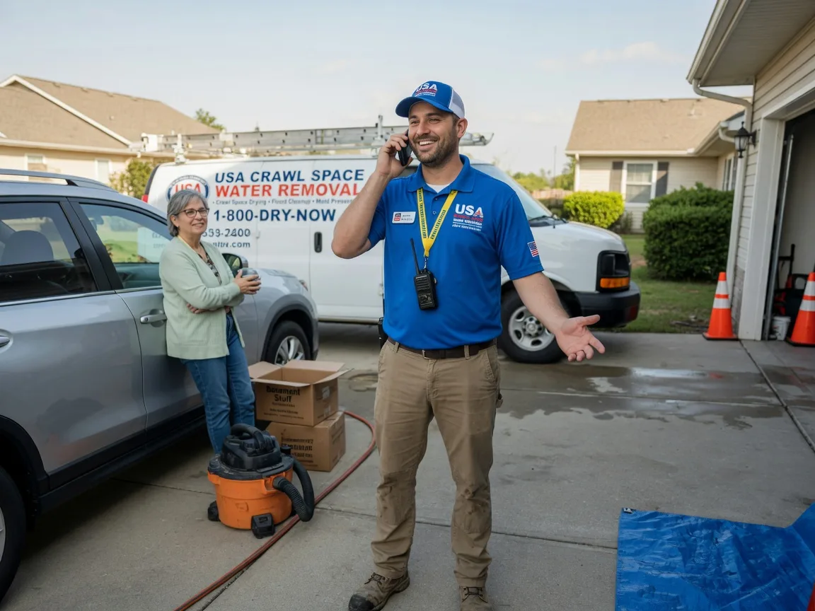 Crawl Space Water Removal Locust Grove, GA FAQs